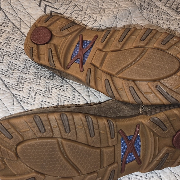 Twisted X Men's Tan Slip-On Loafers - Picture 3 of 3